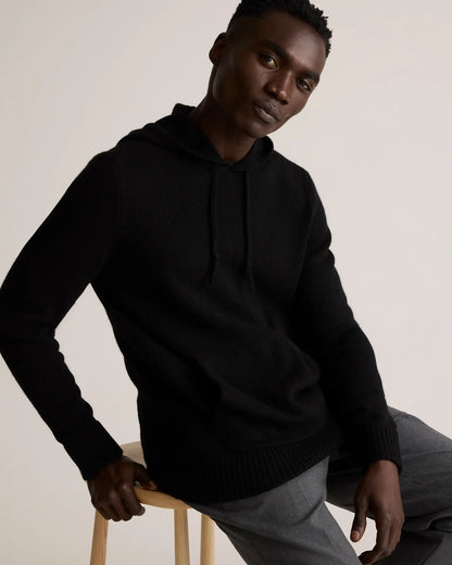 100% Yak Wool Pullover Hoodie - US 3128