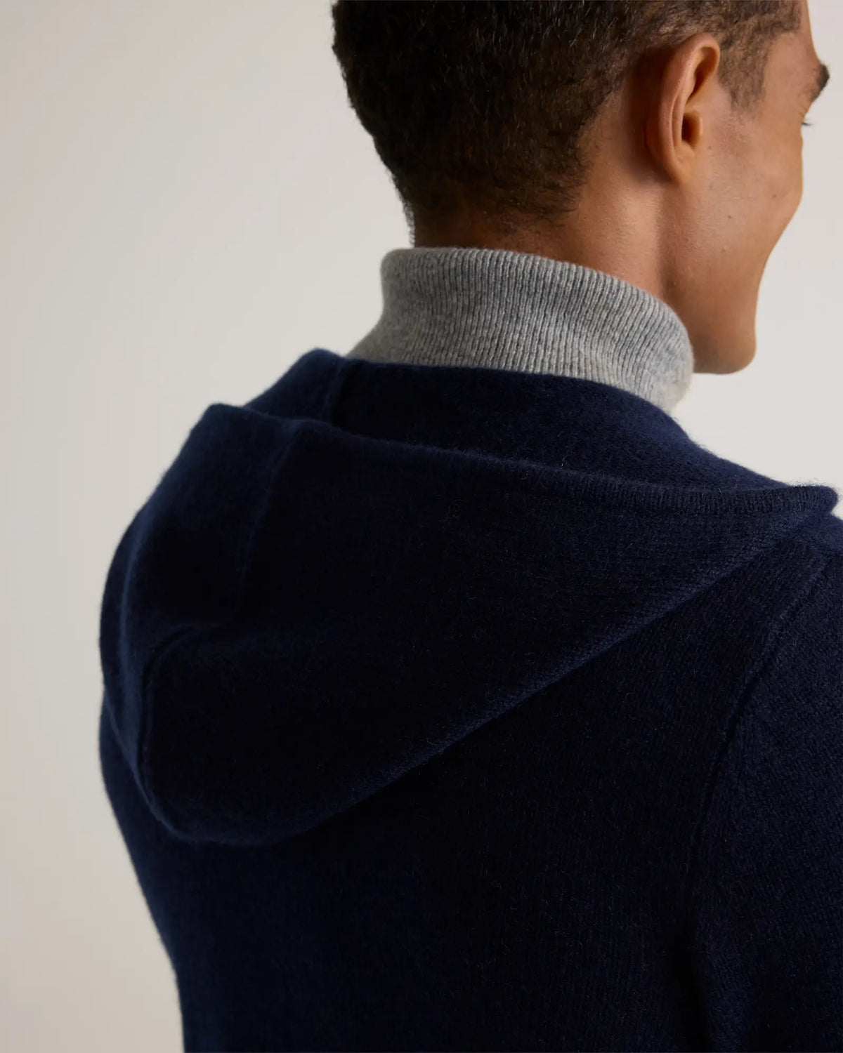 Mongolian Cashmere Full-Zip Hoodie - US 7709