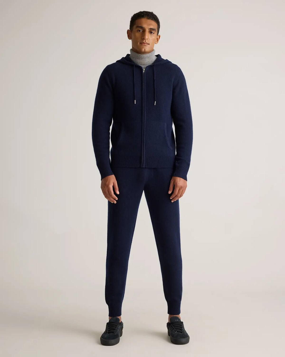 Mongolian Cashmere Full-Zip Hoodie - US 7709