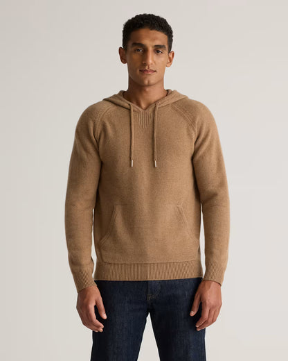 Mongolian Cashmere Pullover Hoodie - US 4893