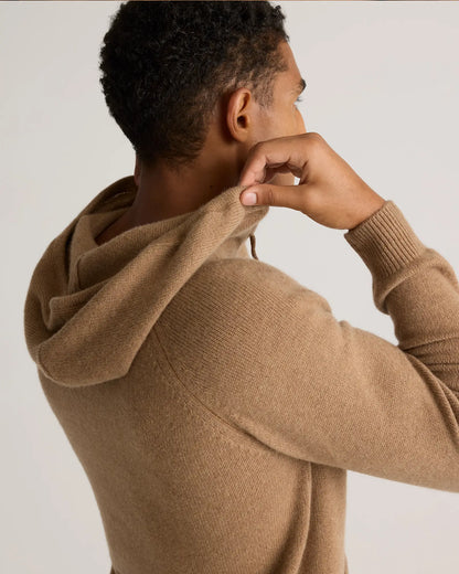 Mongolian Cashmere Pullover Hoodie - US 4893