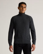 Mongolian Cashmere Turtleneck Sweater - US 4362