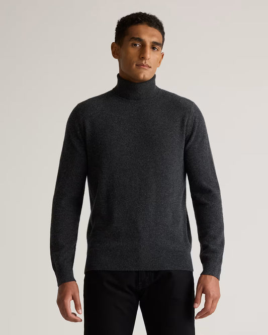 Mongolian Cashmere Turtleneck Sweater - US 4362