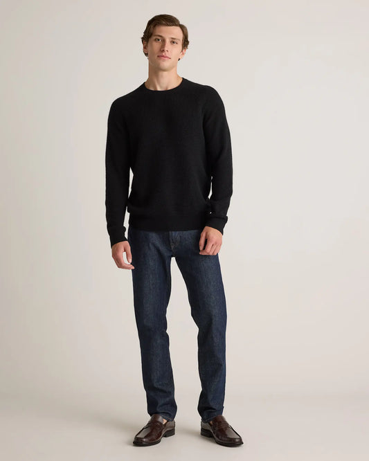 Mongolian Cashmere Waffle Sweatshirt - US 3871