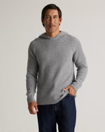 Mongolian Cashmere Fisherman Pullover Hoodie - US 2384