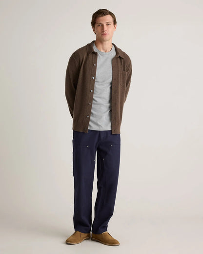 Mongolian Cashmere Button Down Sweater - US 9559