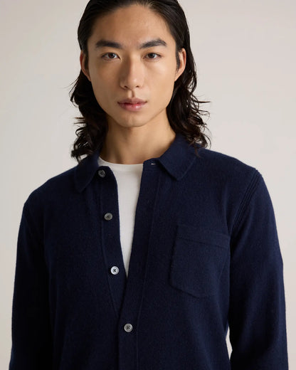 Mongolian Cashmere Button Down Sweater - US 4757