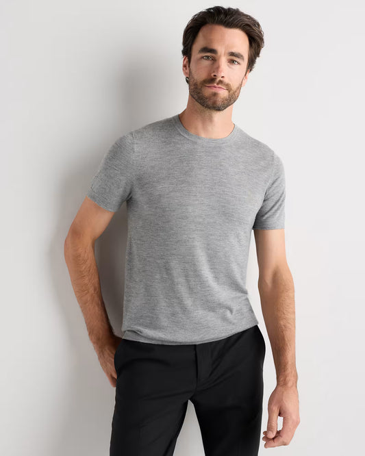 100% Superfine Mongolian Cashmere Tee - US 4594