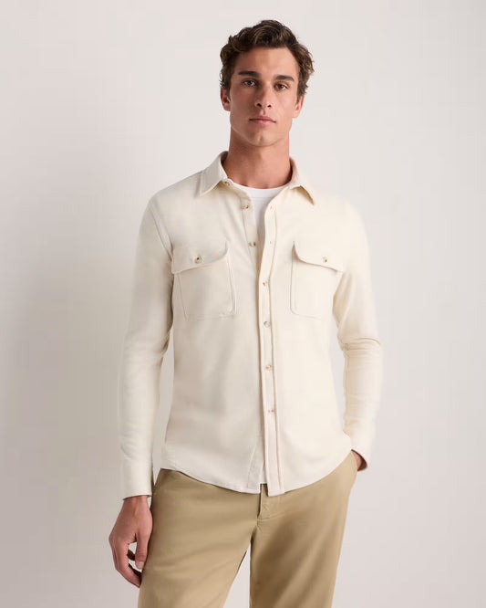 Stretch Sweater Fleece Shirt - US 2541