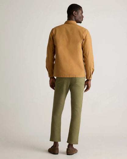 Double-Brushed Stretch Overshirt Jacket - US 1856
