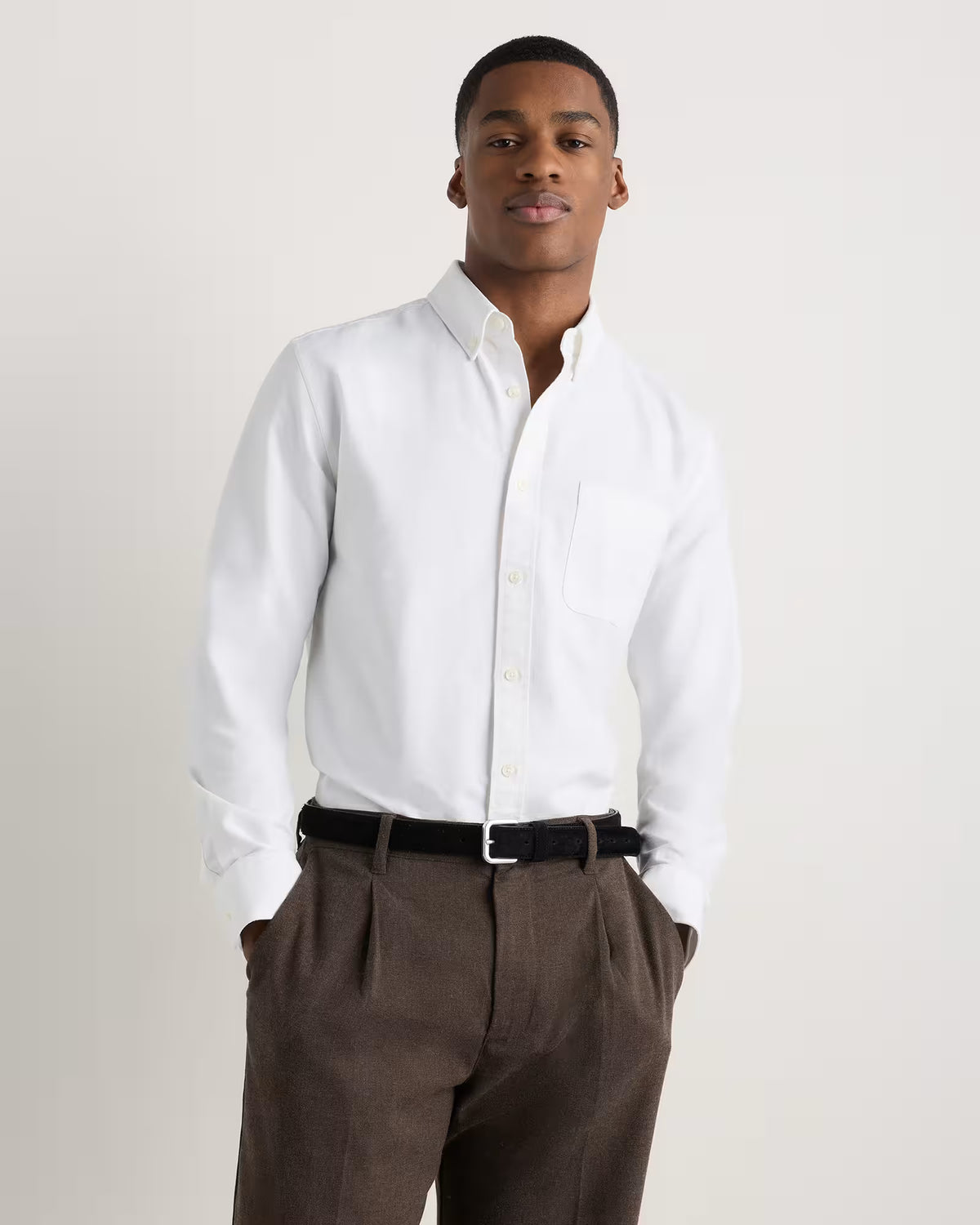 100% Organic Cotton Oxford Shirt - US 3344