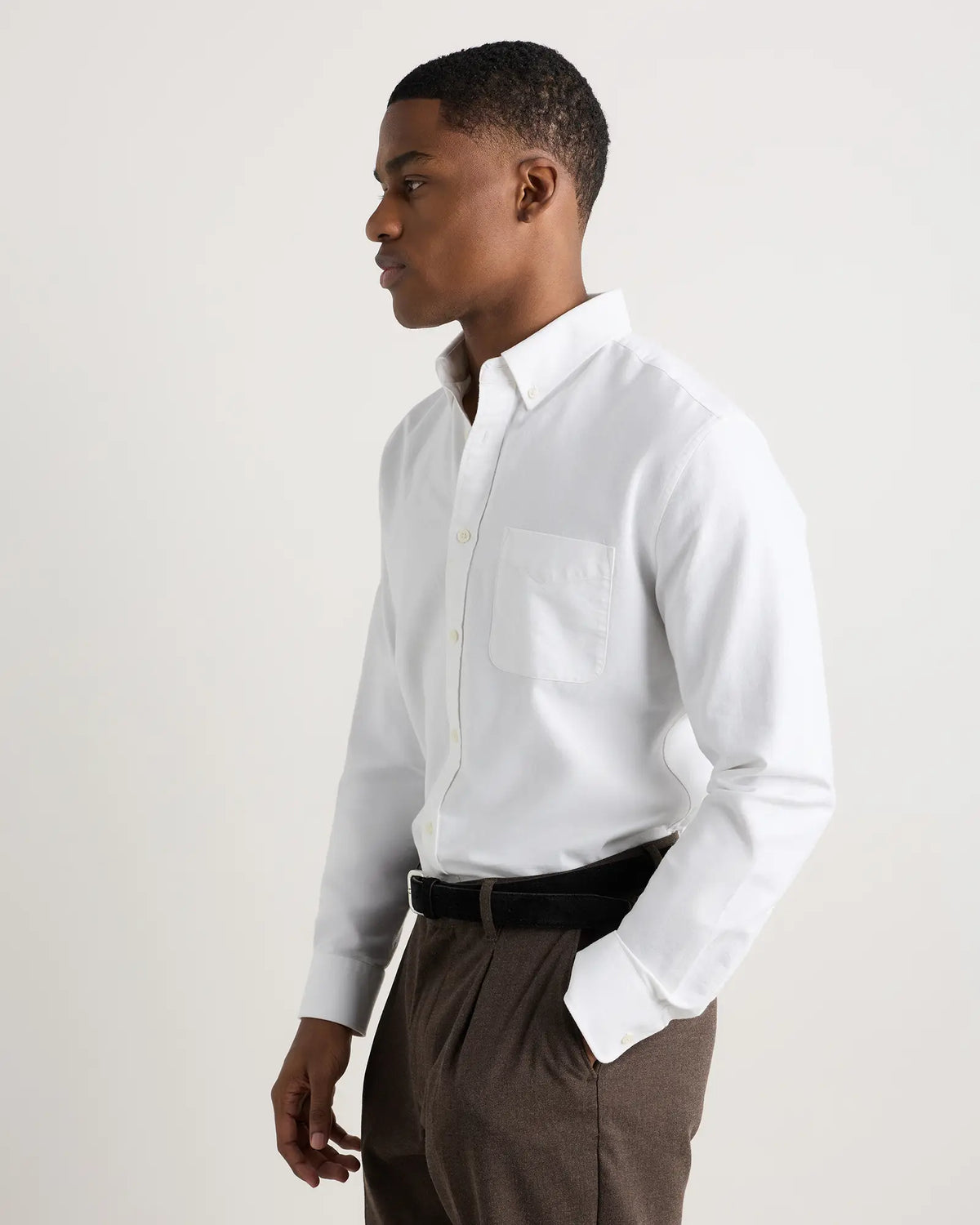 100% Organic Cotton Oxford Shirt - US 3344