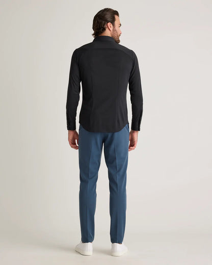 Commuter Stretch Pique Long Sleeve Button Down - US 3183