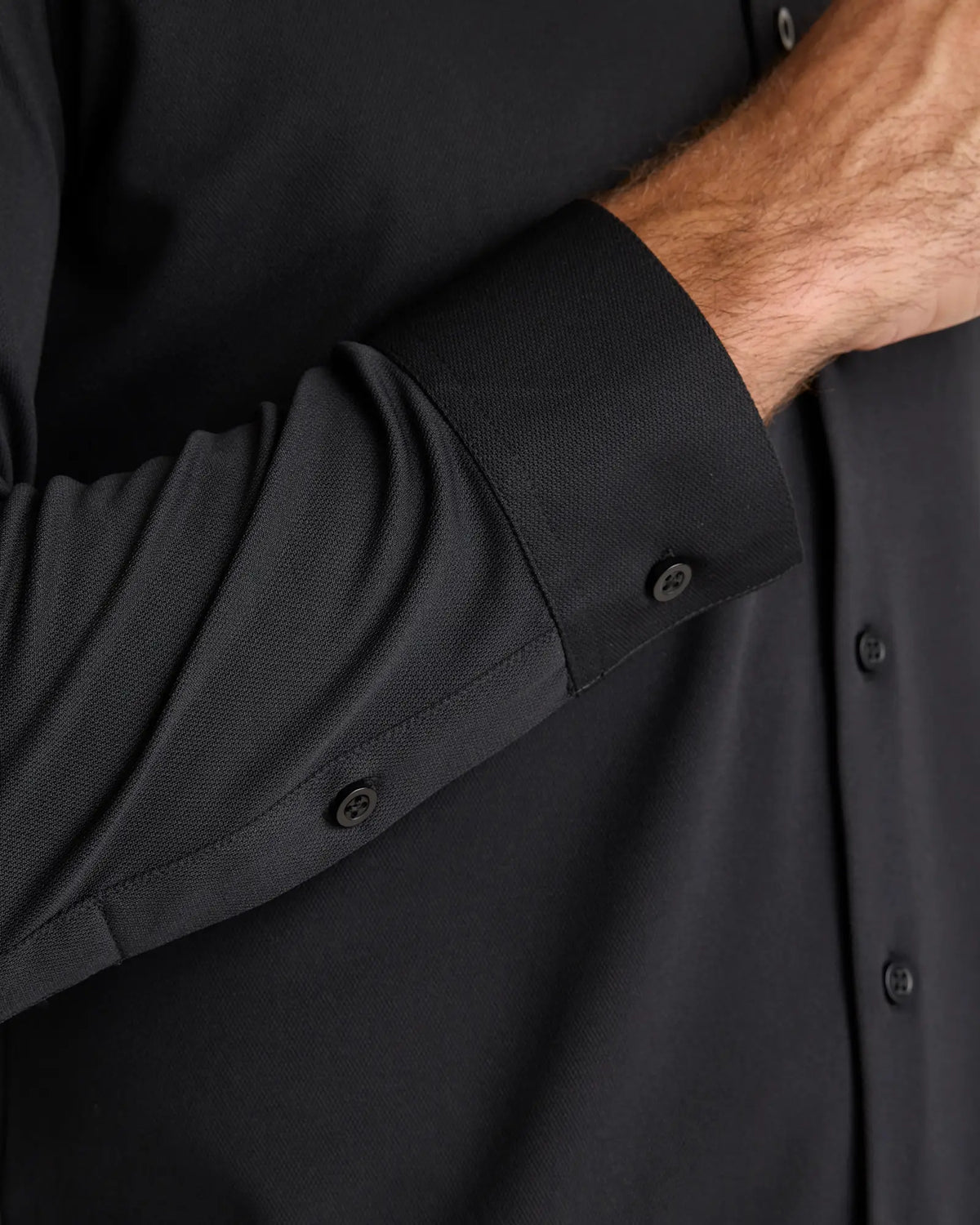 Commuter Stretch Pique Long Sleeve Button Down - US 3183