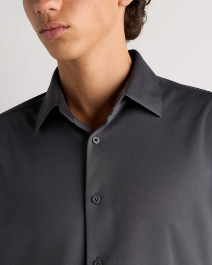 Commuter Stretch Pique Long Sleeve Button Down - US 7437