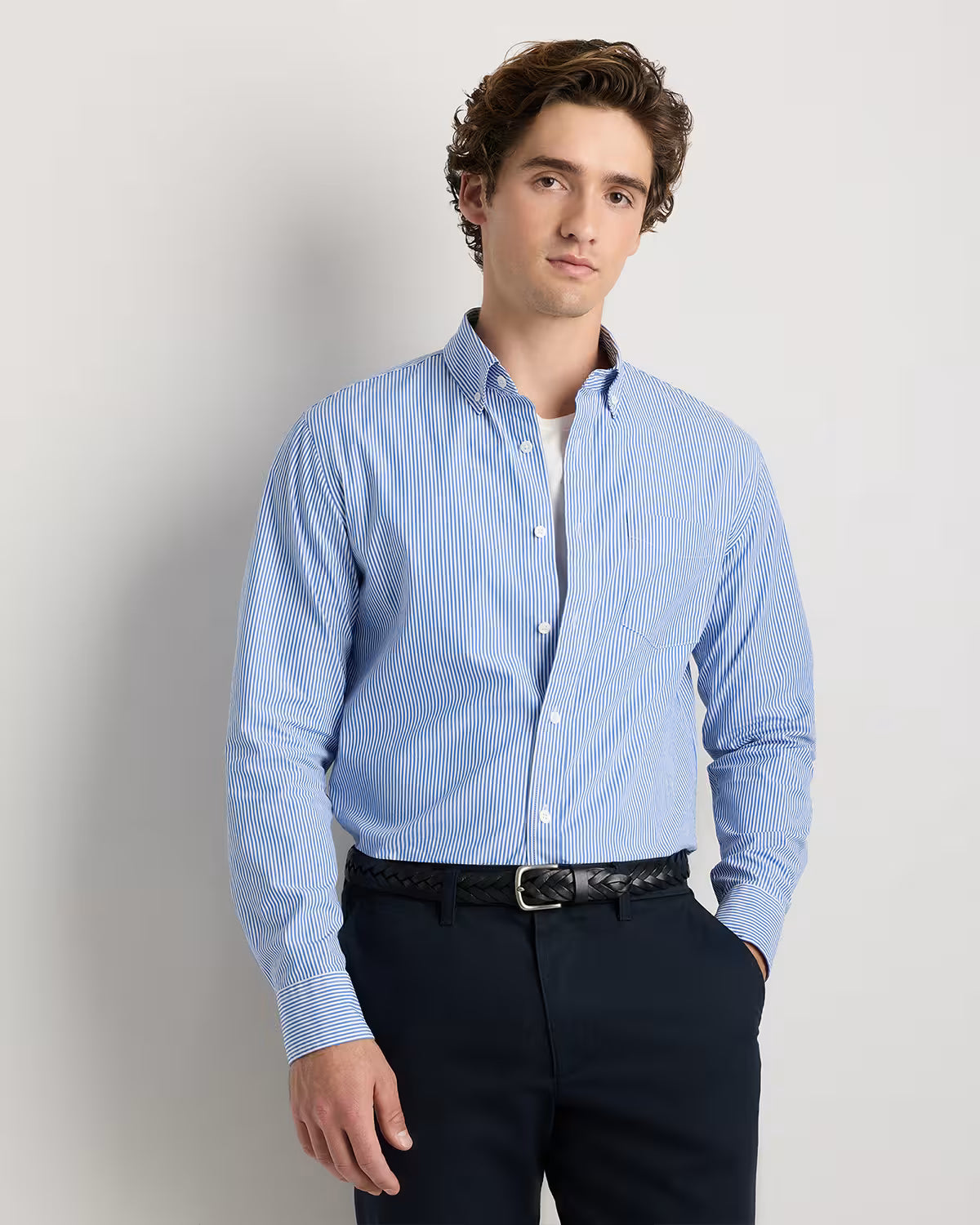 Organic Cotton Stretch Poplin Shirt - US 2455