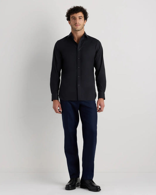 Organic Cotton Royal Oxford Non-Iron Dress Shirt - US 7303