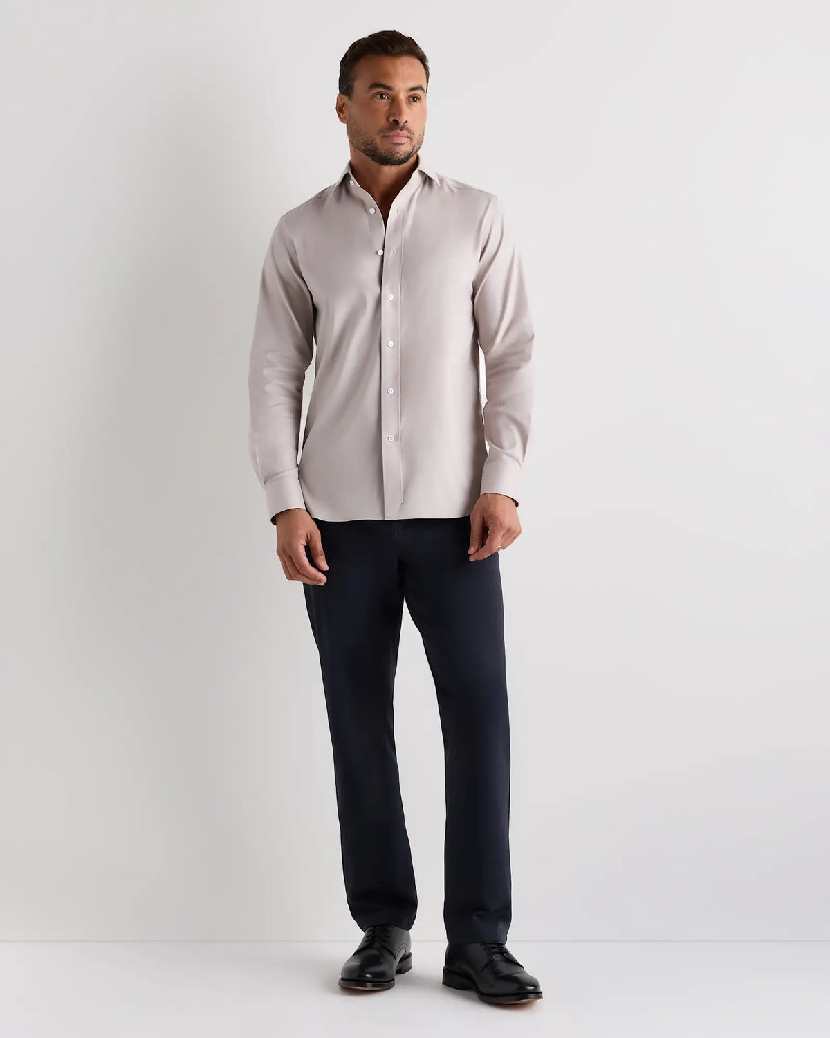 Organic Cotton Royal Oxford Non-Iron Dress Shirt - US 2343