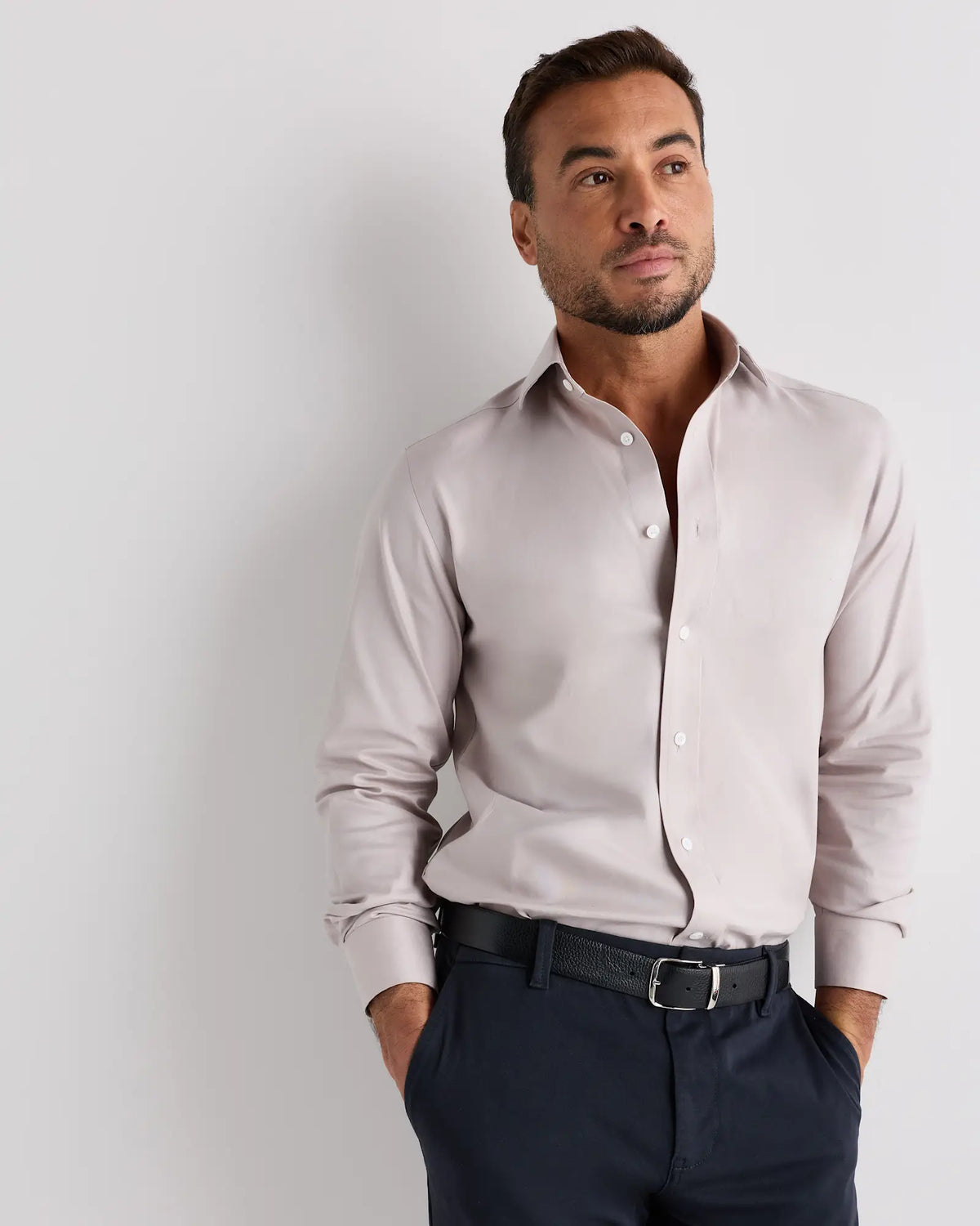 Organic Cotton Royal Oxford Non-Iron Dress Shirt - US 2343