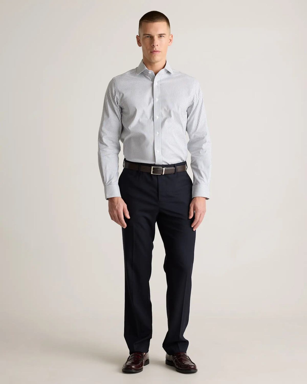 Organic Cotton Royal Oxford Non-Iron Dress Shirt - US 5402