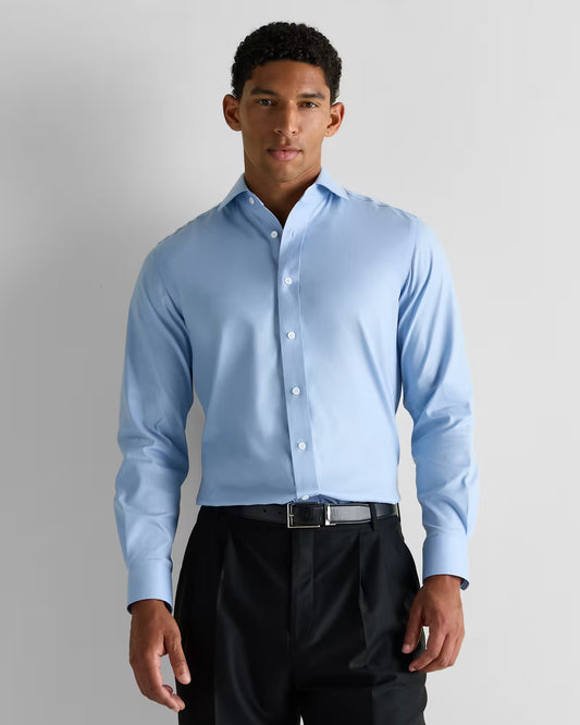 Organic Cotton Royal Oxford Non-Iron Dress Shirt - US 5582