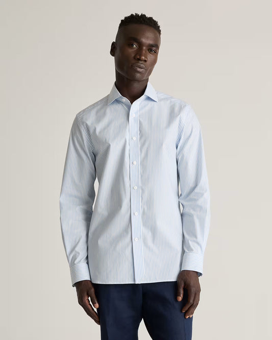 Organic Cotton Stretch Poplin Dress Shirt - US 0363
