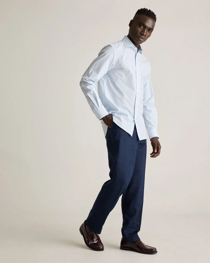 Organic Cotton Stretch Poplin Dress Shirt - US 0363
