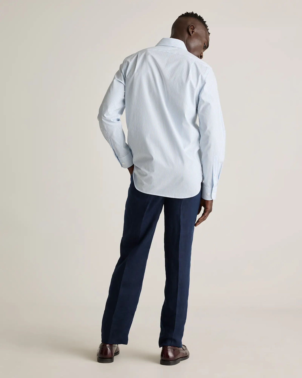 Organic Cotton Stretch Poplin Dress Shirt - US 0363
