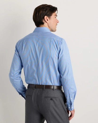 Organic Cotton Stretch Twill Dress Shirt - US 7166