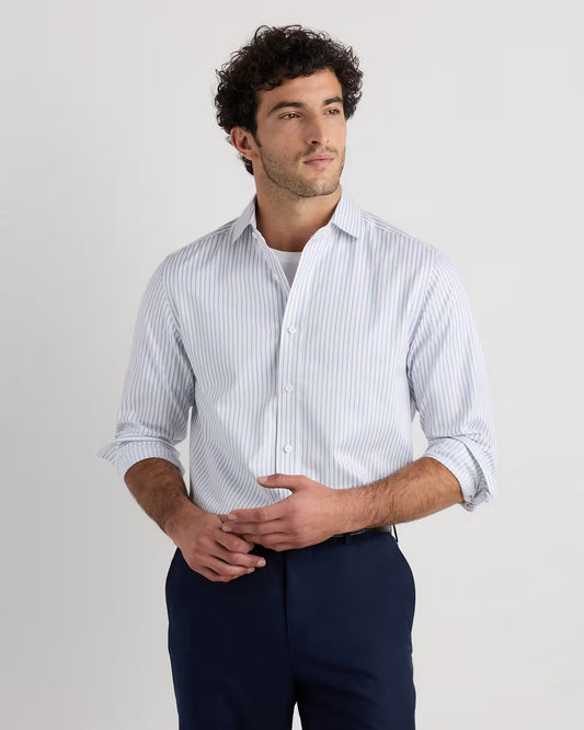 Organic Cotton Stretch Twill Dress Shirt - US 4784