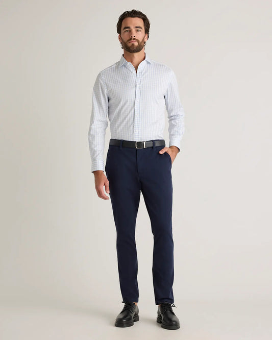 Organic Cotton Stretch Twill Dress Shirt - US 1201