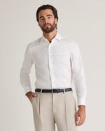 Organic Cotton Stretch Twill Dress Shirt - US 1272