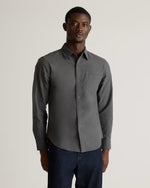Organic Cotton Stretch Textured Twill Shirt - US 8861