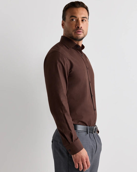 Organic Cotton Cashmere Dress Shirt - US 1016
