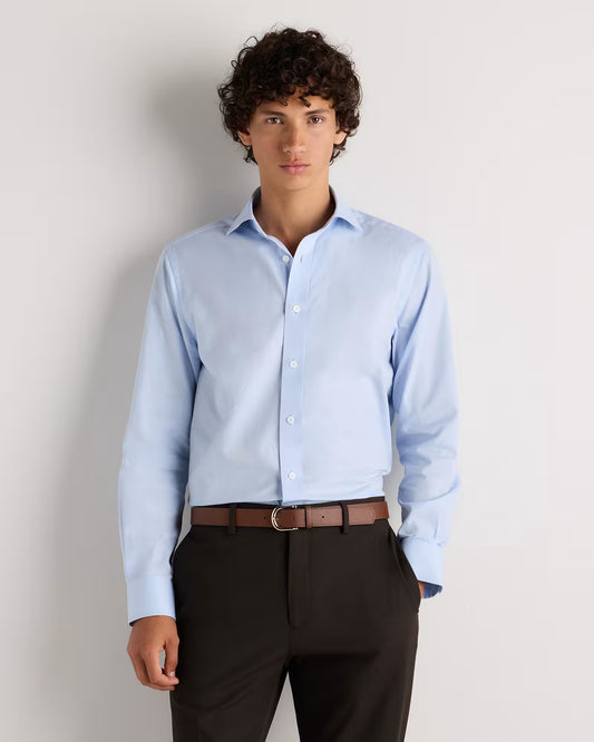 Organic Cotton Cashmere Dress Shirt - US 5330