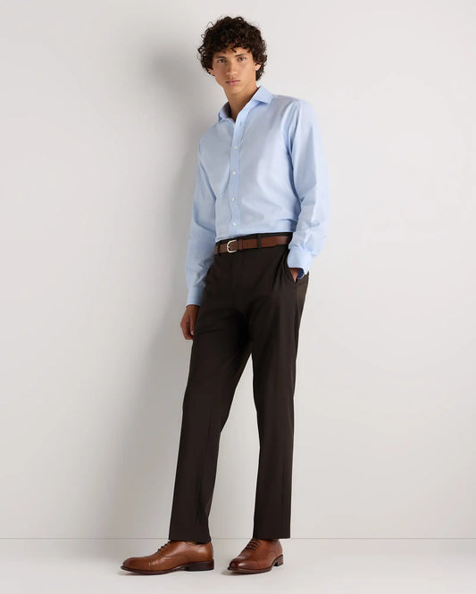 Organic Cotton Cashmere Dress Shirt - US 5330
