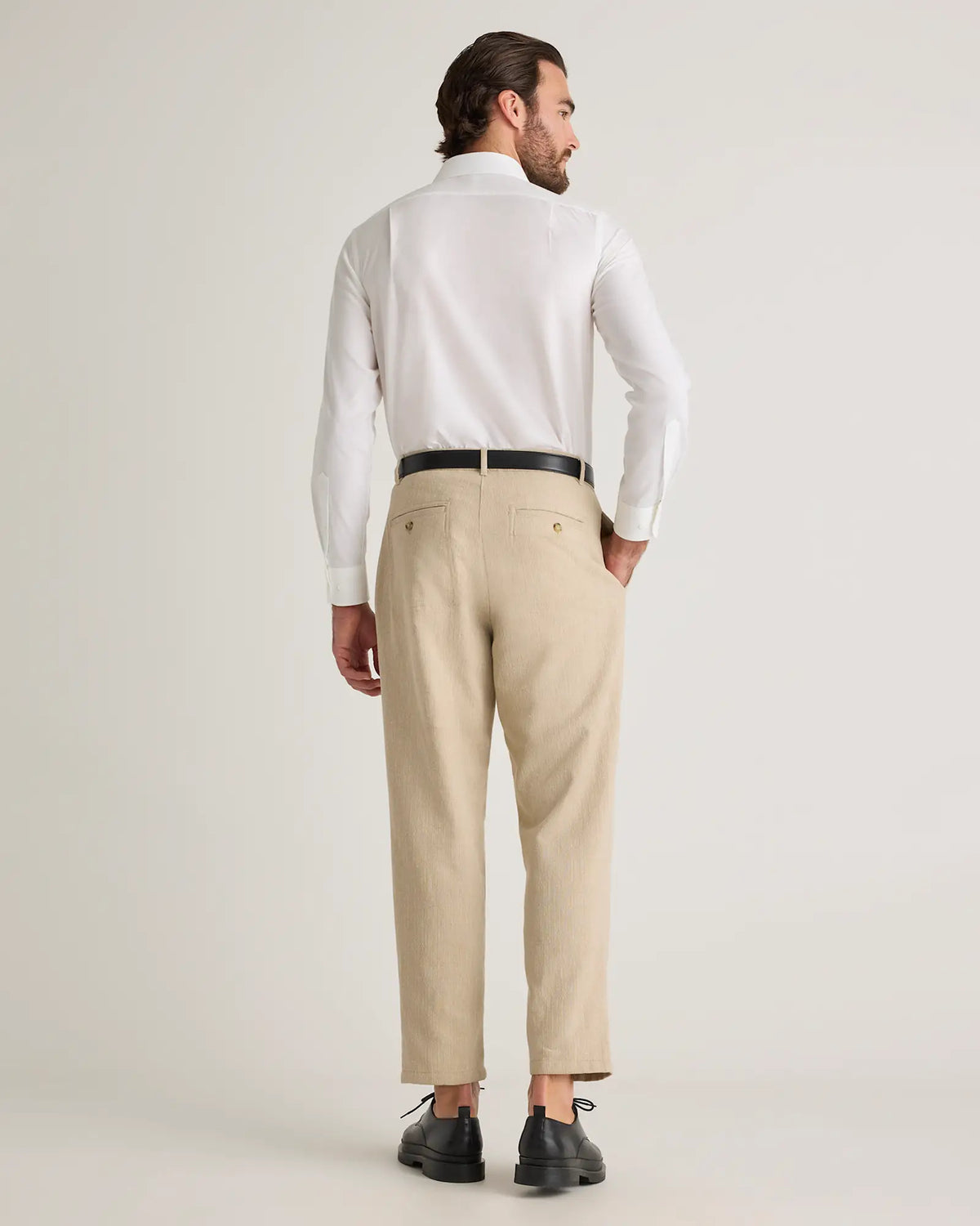 Organic Cotton Cashmere Dress Shirt - US 9321