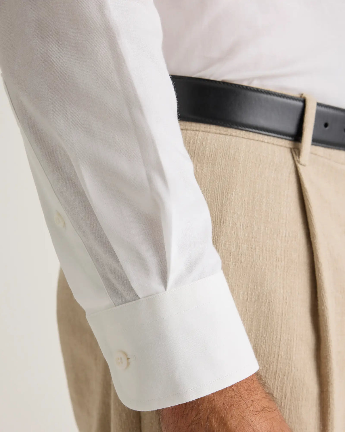 Organic Cotton Cashmere Dress Shirt - US 9321