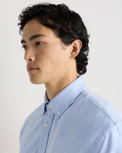 100% Organic Cotton Short Sleeve Oxford Shirt - US 8672