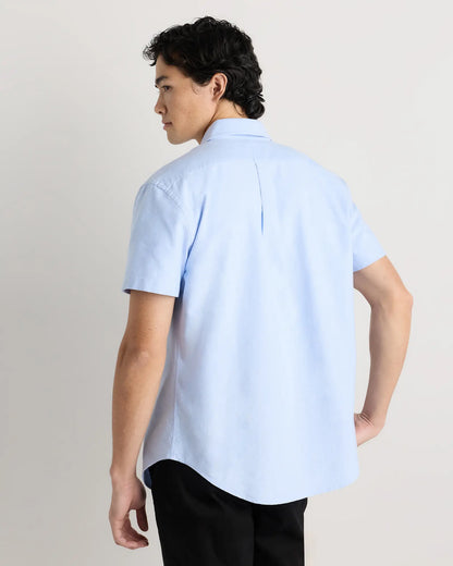 100% Organic Cotton Short Sleeve Oxford Shirt - US 8672