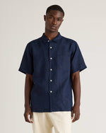 100% European Linen Camp Shirt - US 5072