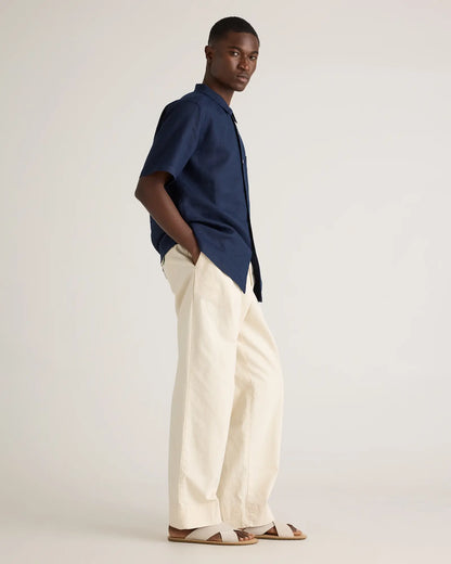 100% European Linen Camp Shirt - US 5072