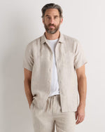 100% European Linen Camp Shirt - US 5150