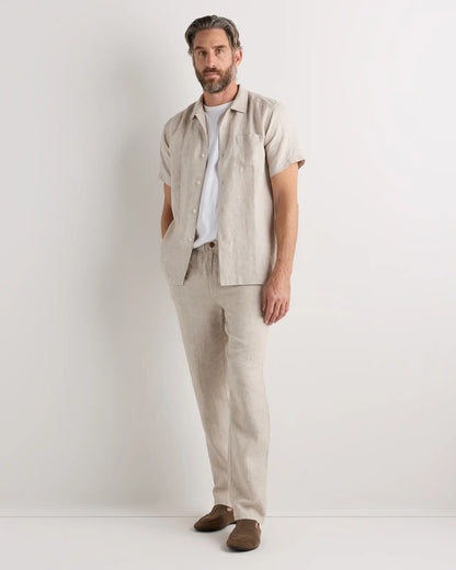 100% European Linen Camp Shirt - US 5150