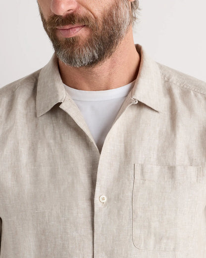 100% European Linen Camp Shirt - US 5150