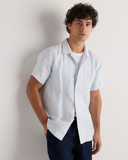 100% European Linen Camp Shirt - US 6400