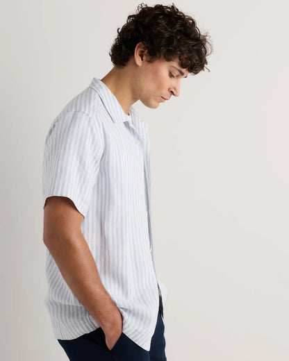 100% European Linen Camp Shirt - US 6400