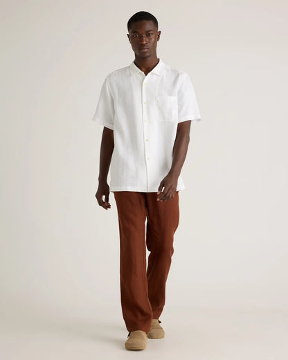 100% European Linen Camp Shirt - US 9402