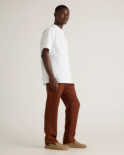 100% European Linen Camp Shirt - US 9402
