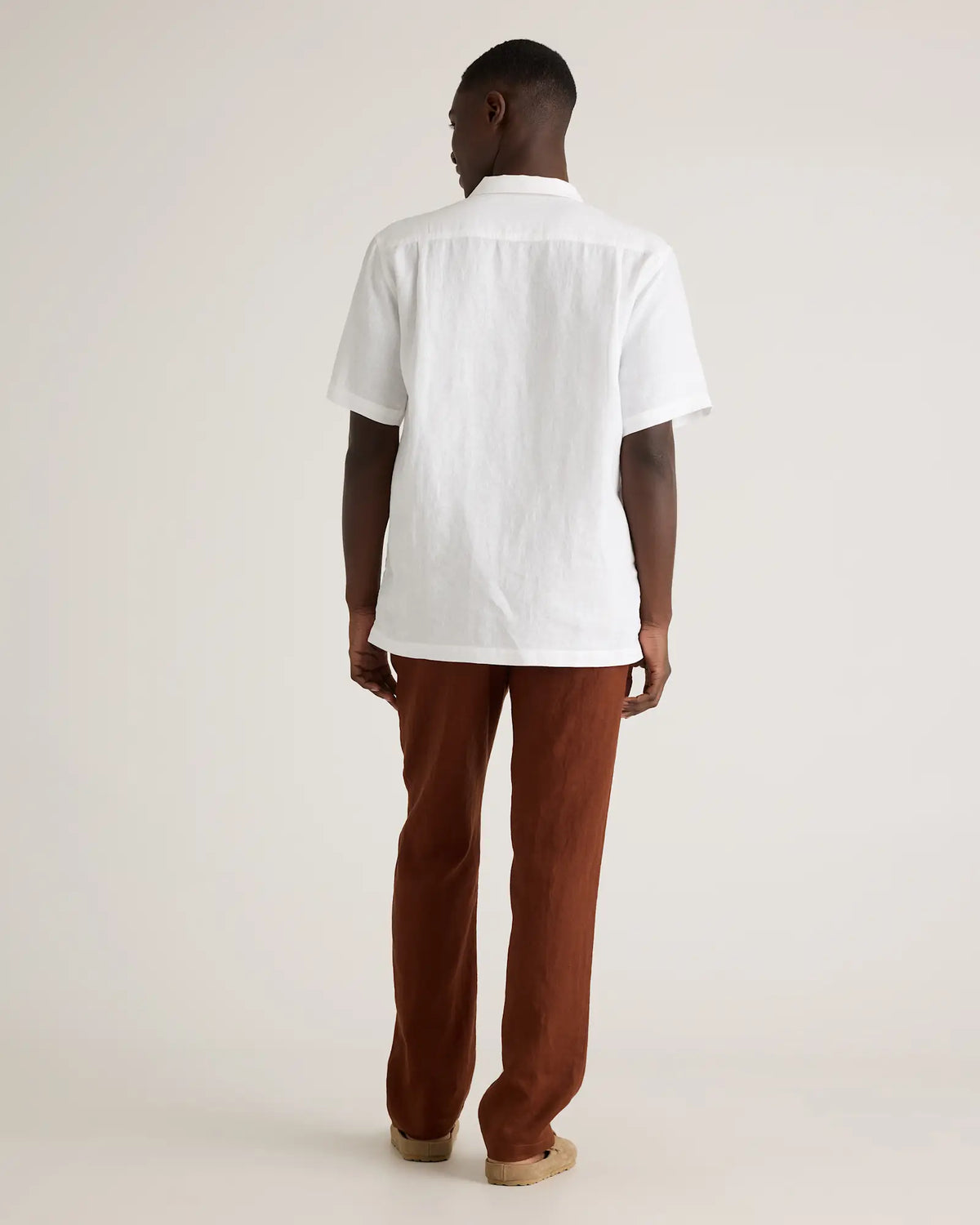 100% European Linen Camp Shirt - US 9402